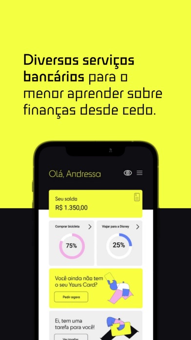 YOURS BANK banco digital jovem Screenshot