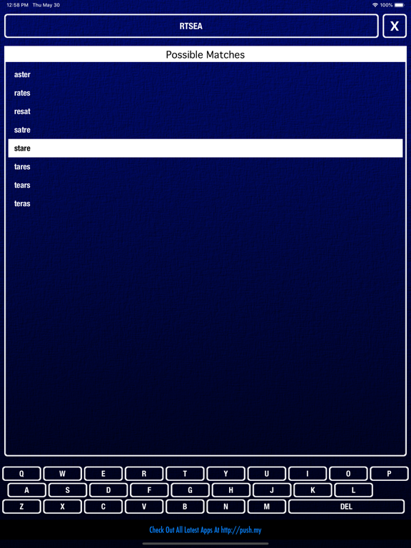 Screenshot #4 pour Word Scramble Solver