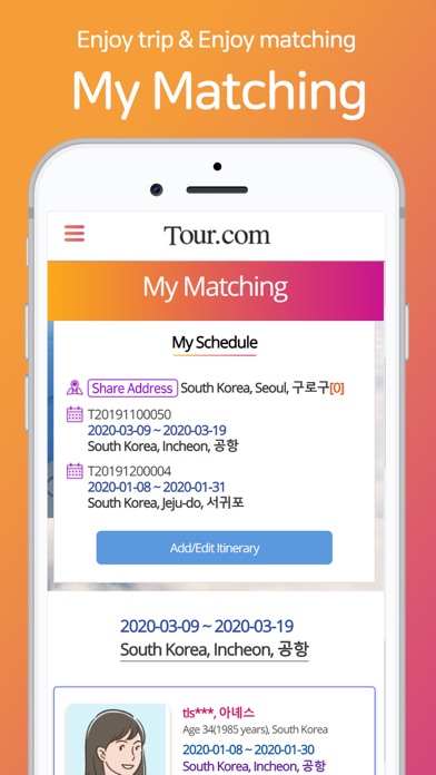 Tour.com - the traveldate hub Screenshot