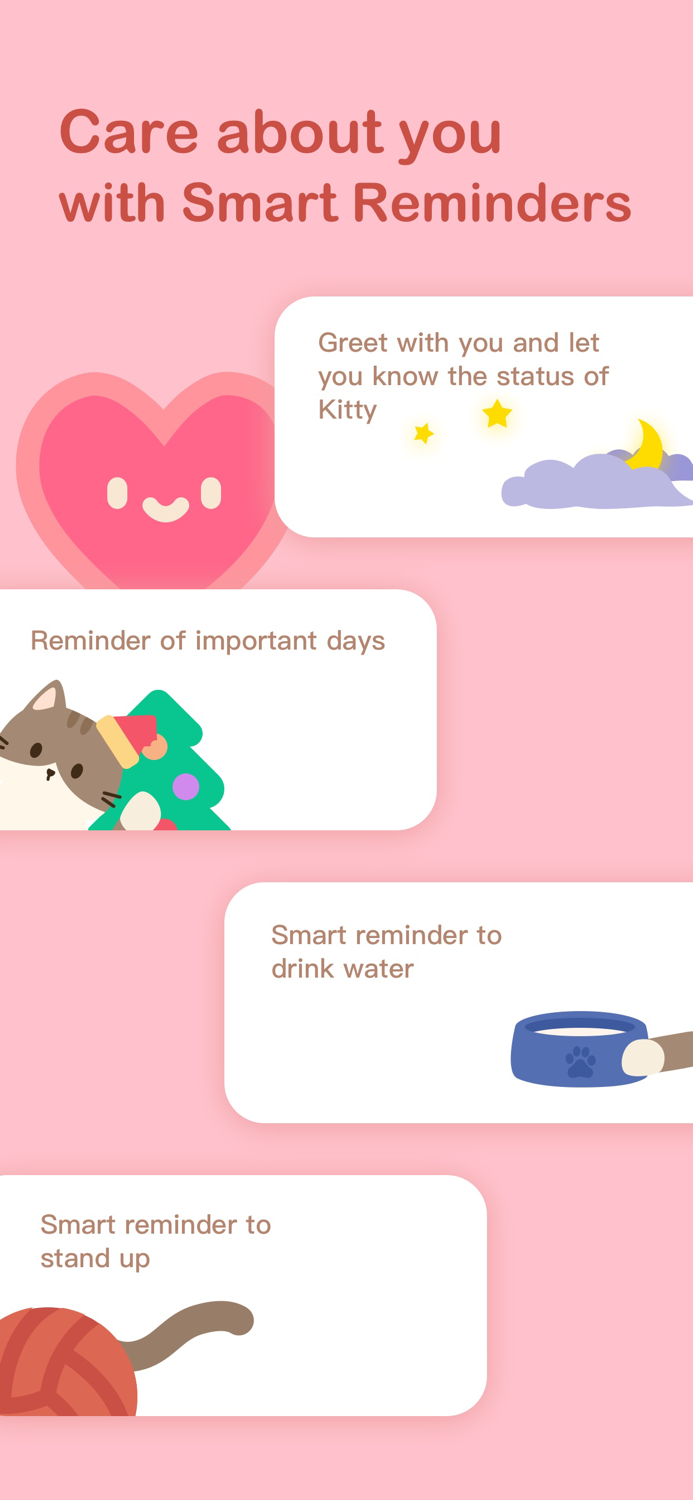 Cute pet Widget and island pals