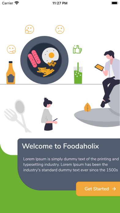 Food Rating App: Foodaholix Screenshot