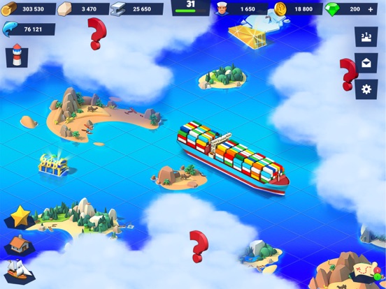 Sea Port: Scheeps Strategie iPad app afbeelding 6