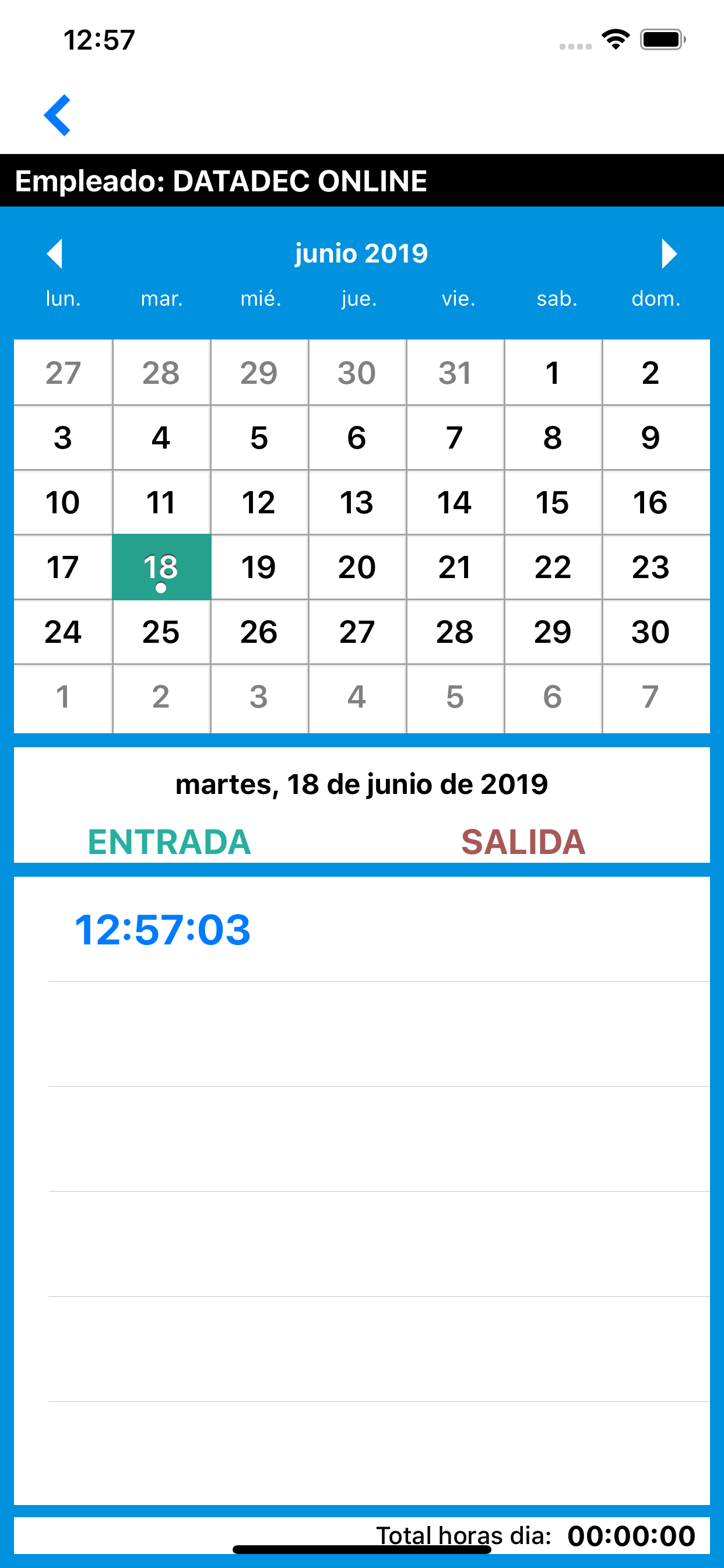 expertMóvil WorkTime screenshot 4