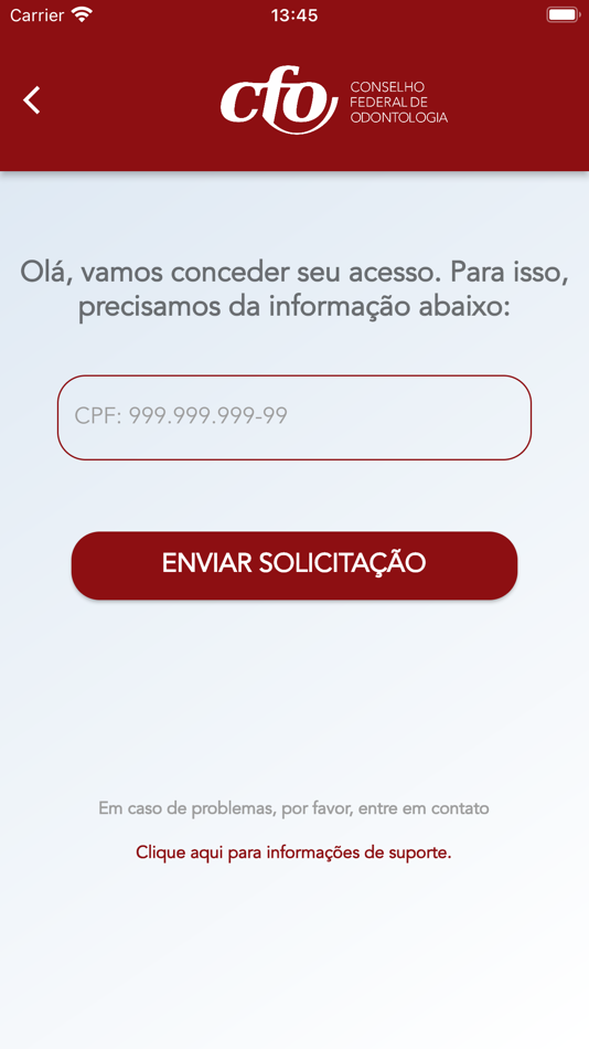 #2. CFO_ID (iOS) 由: BRASIL PRESENTE