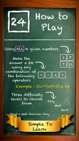 Game screenshot Fun Math - 24 Game Maths Cards hack