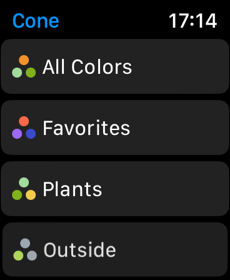 Cone Color Picker & Identifier Screenshot