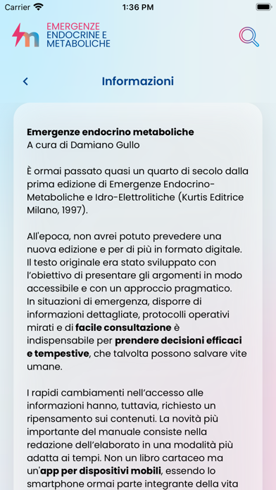Emergenze EM Screenshot