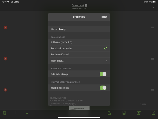 SmartScan Pro: PDF scanner iPad app afbeelding 7