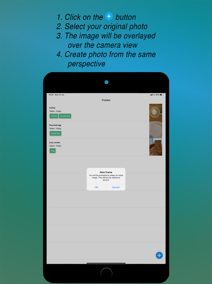 FrameApart - before and after