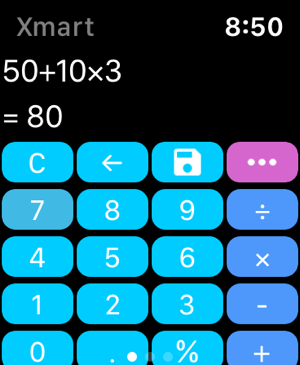 ‎Xmart Calculator Pro Screenshot