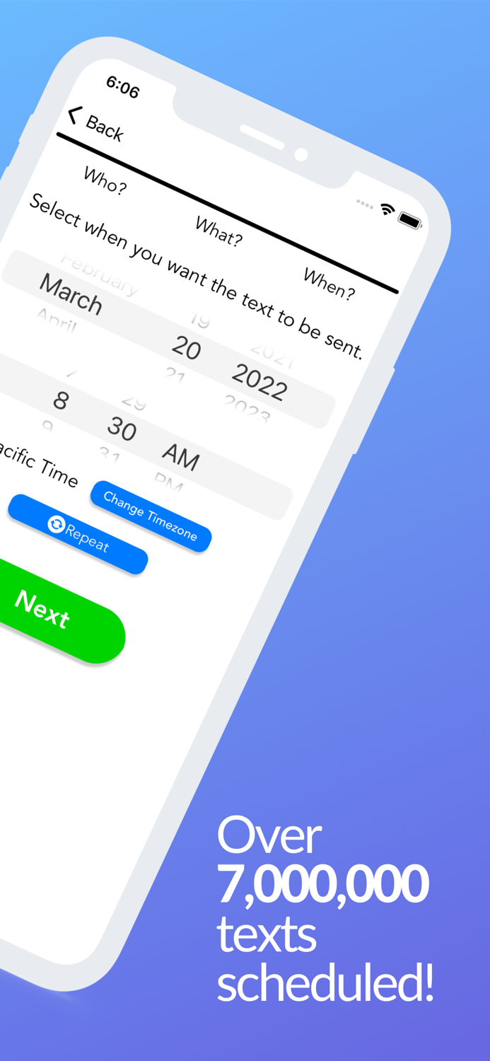 Fext  Schedule Text Message