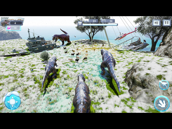 Dino Animal Battle Simulator