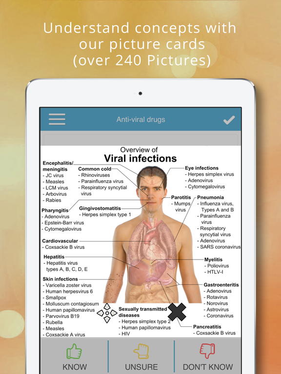 Screenshot #5 pour Pharmacology Cram Cards