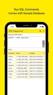 sql play iphone screenshot 1