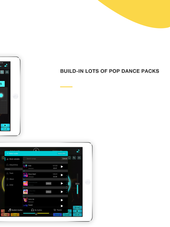 DJ Mixer Studio:Remix Music iPad screenshot 4 - Music app