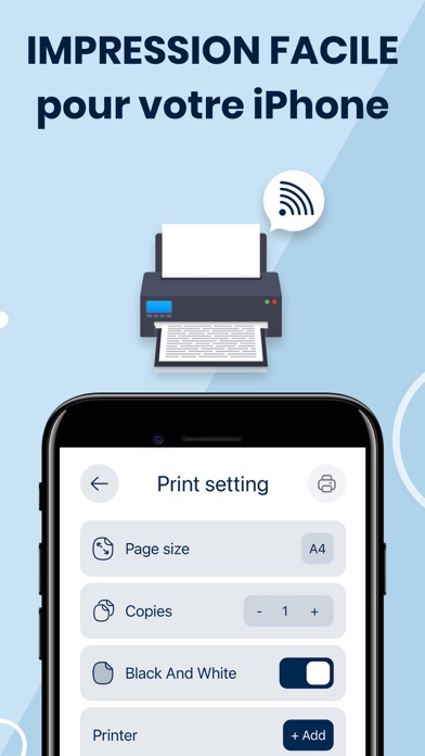 Screenshot #1 pour Application imprimante: iPrint