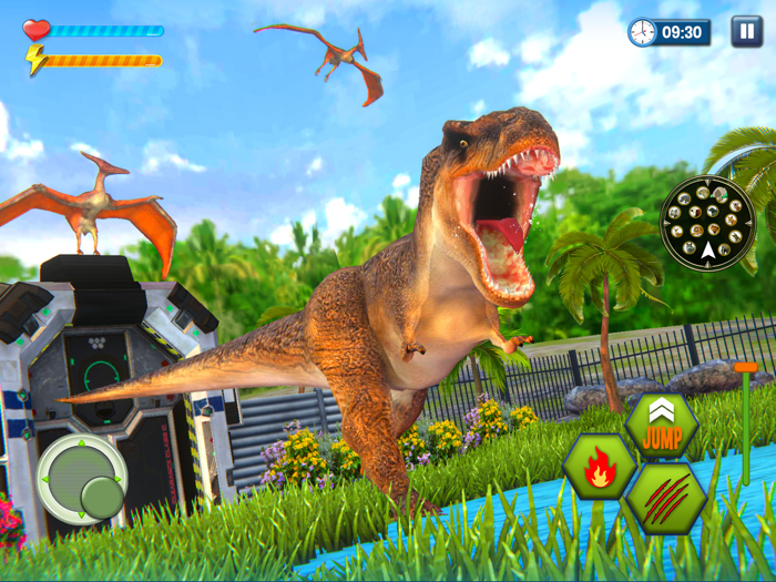 Flying Dinosaur Survival Game