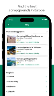 campsite - camping in europe iphone screenshot 4