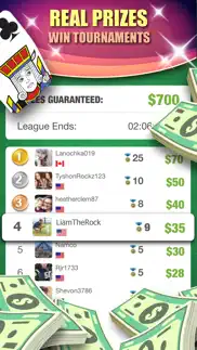 solitaire spiderette: win cash iphone screenshot 2