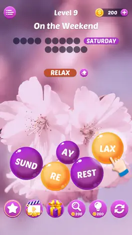 Game screenshot Word Ball Scape apk