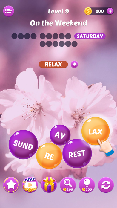 Word Ball Scape Screenshot