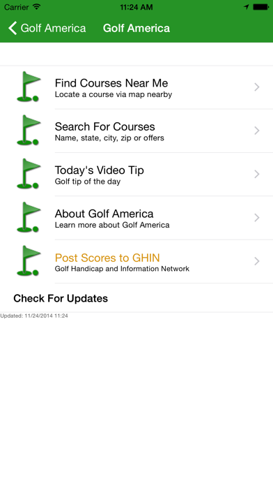 Golf America Screenshot