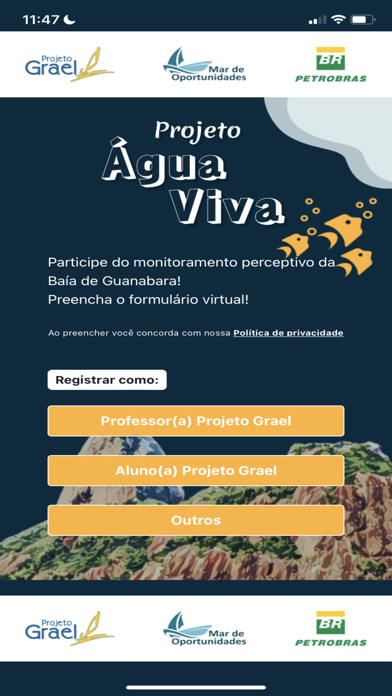 Projeto Água Viva Screenshot