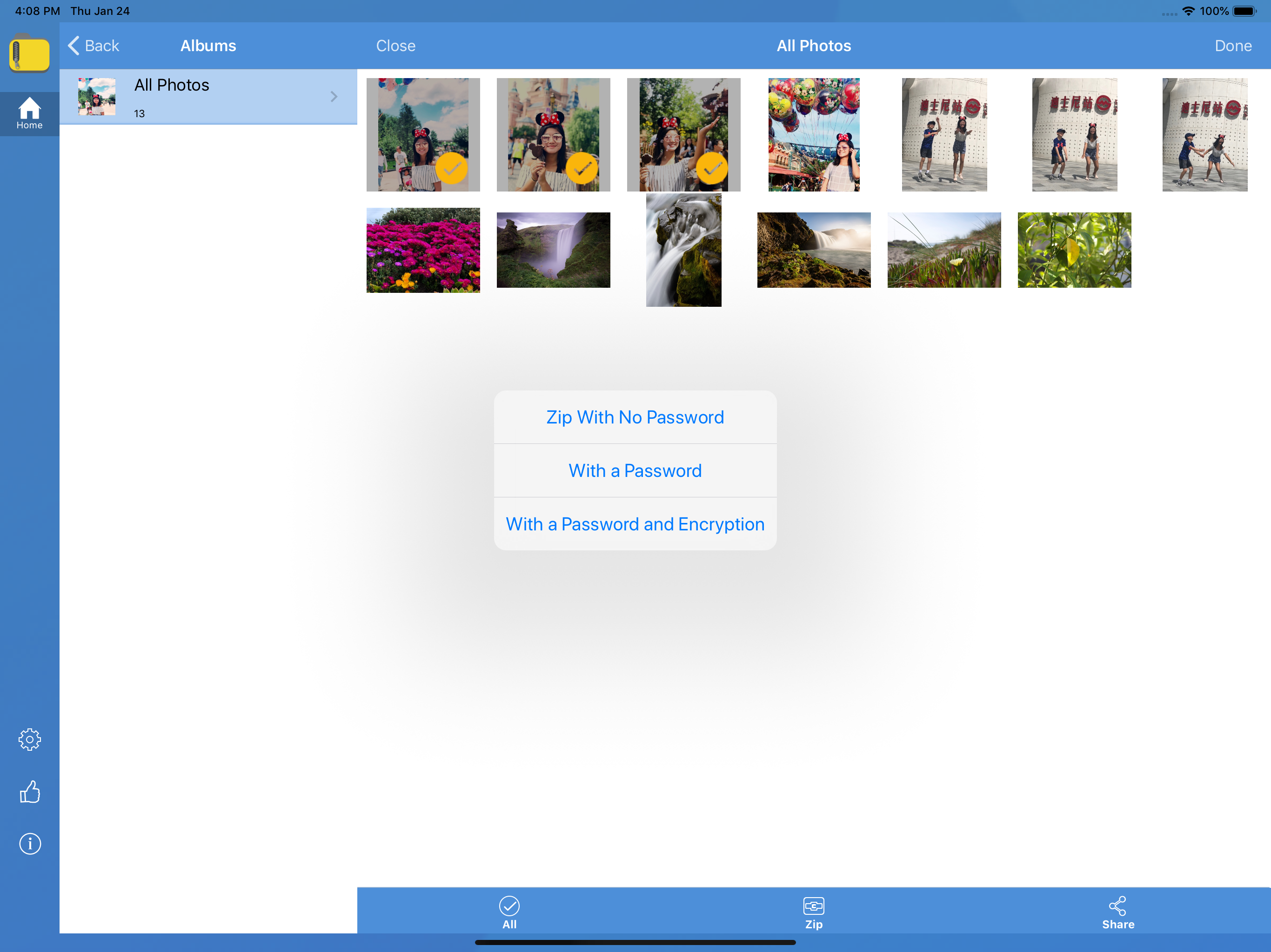 iZip –  Zip Unzip Unrar