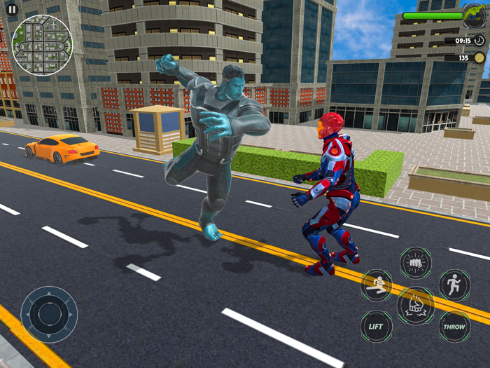 Monster Hero Fight City Rescue