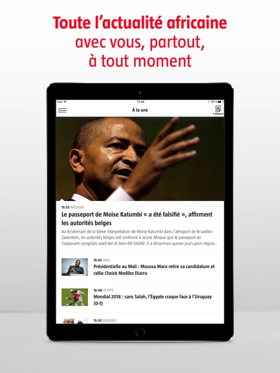 Screenshot #6 pour JeuneAfrique.com