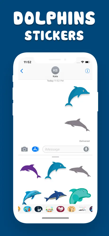 Ocean Dolphin Stickers!