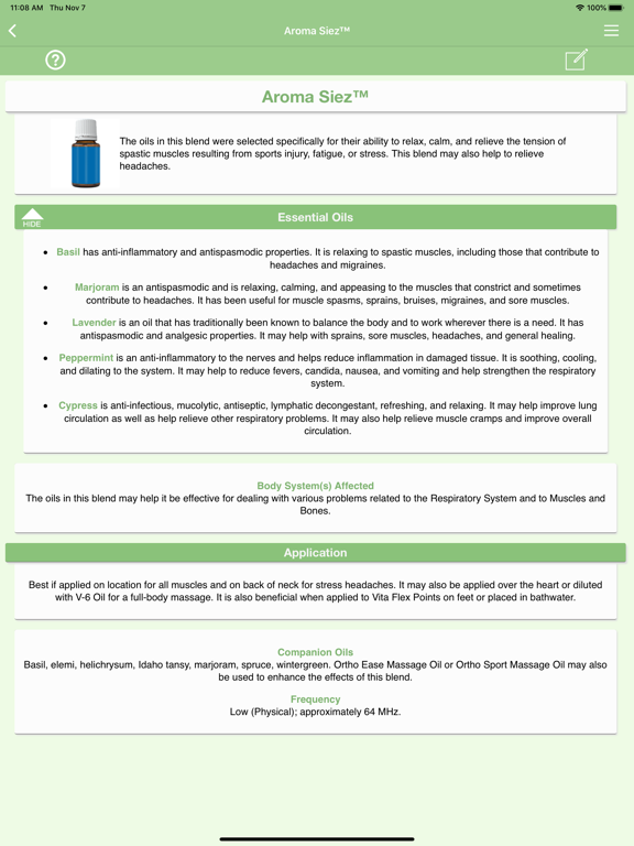 Ref Guide for Essential Oilsのおすすめ画像4