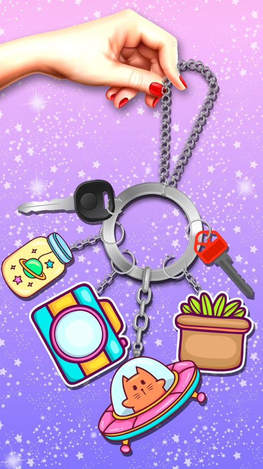 #4. DIY Keychain Art and Design (iOS) 由: Tamoor Farid