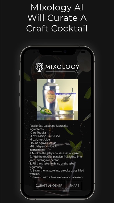 Mixology AI Screenshot