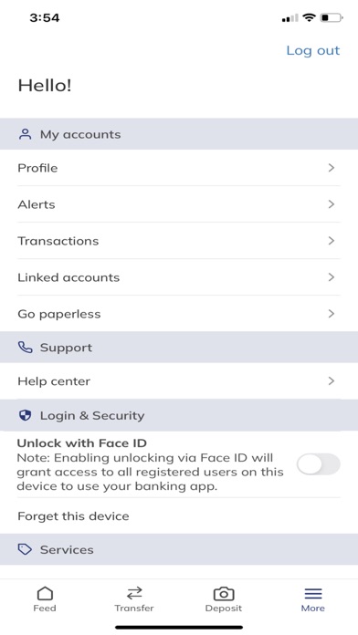 First Federal Bank Mobile Screenshot
