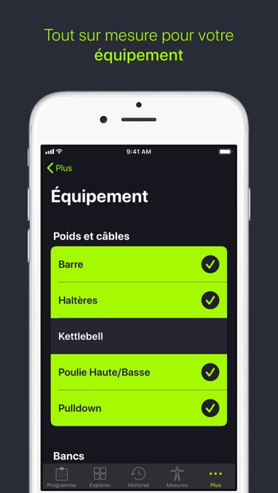 Screenshot #2 pour SmartGym: Gym & Home Workouts