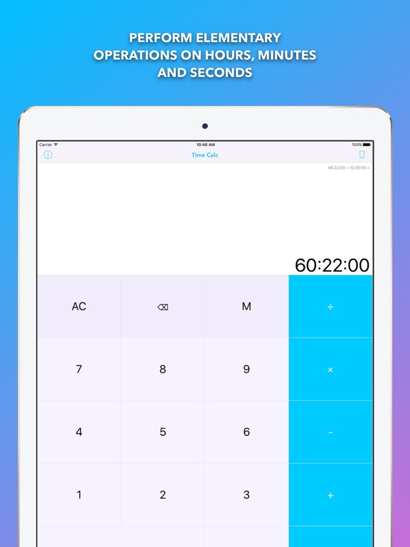 Screenshot #5 pour Time Calc - Time Calculator