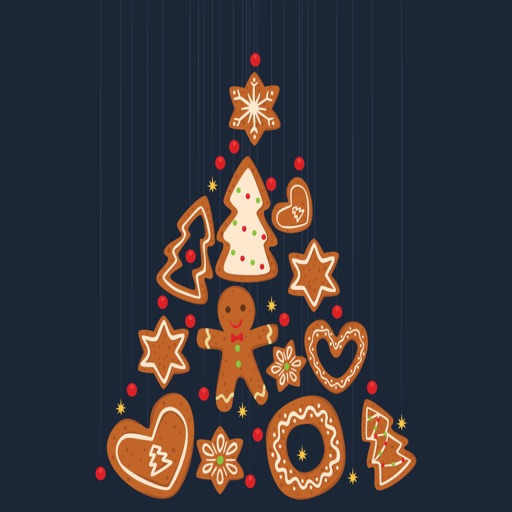 Gingerbread Christmas Stickers