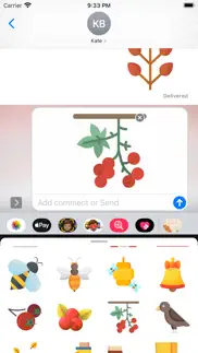 autumn is here stickers iphone screenshot 2