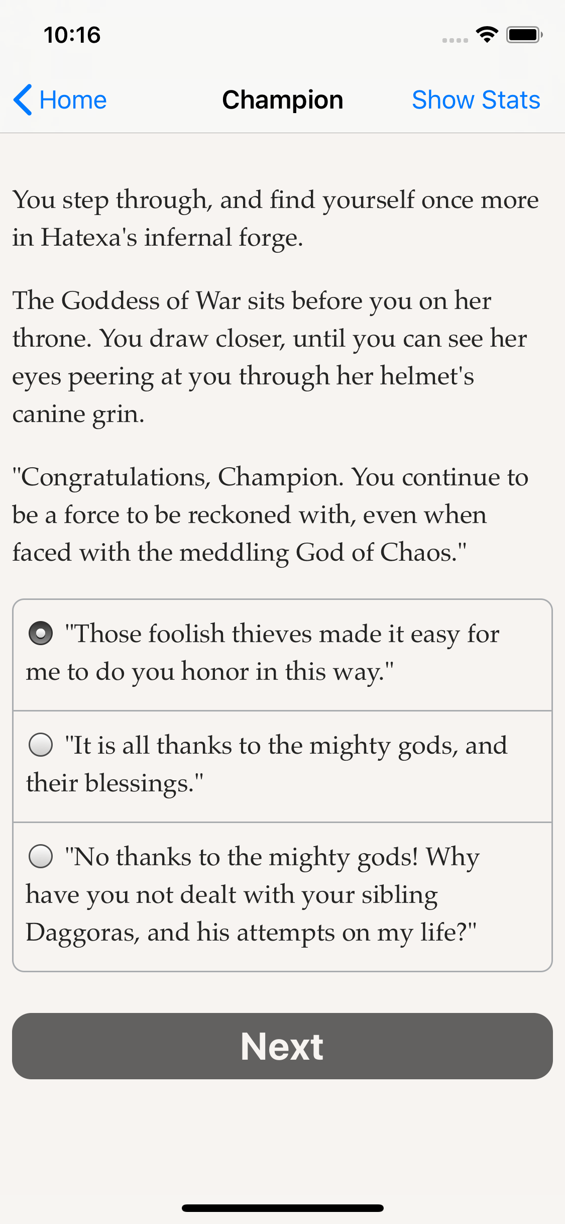 Champion of the Gods screenshot 5