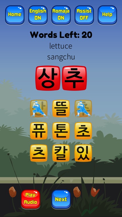 Korean Vocab Hangul Hero screenshot-5
