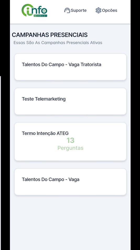 #1. InfoSindical (iOS) Με: Sistema Faeg Senar IFAG