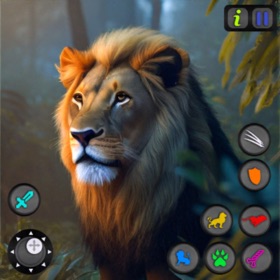 Snímky obrazovky (5) Safari Lion Simulator Game 3D