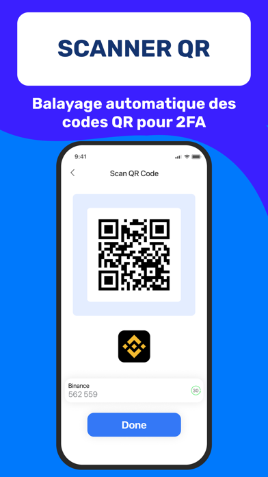 Screenshot #3 pour Authenticator App 2FA