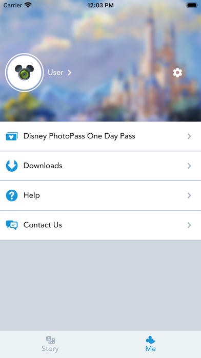 Disney PhotoPass Screenshot