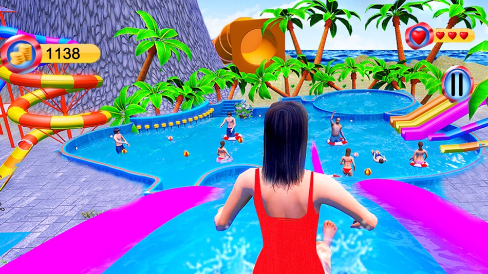 Aqua Park Water Slide Games - 1.5 - (iOS)