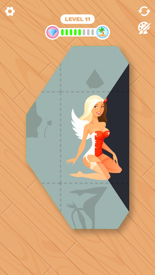 #5. Paper Fold (iOS) 由: AI Games FZ