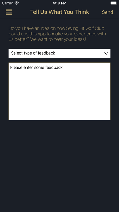 Swing Fit Golf Club Screenshot