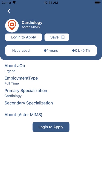 MedLink Jobseeker screenshot-5