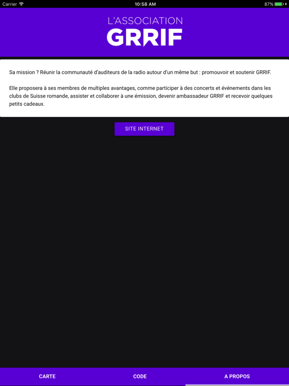 Screenshot #6 pour ASSOC'GRRIF